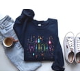 thumbnail image 3 of RosaWear Witchy Sweatshirt, Witch Black Cat Potion Halloween Crewneck, 3 of 7
