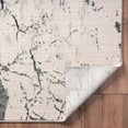 thumbnail image 4 of 8' X 11' Ivory Abstract Area Rug, 4 of 5