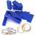 thumbnail image 1 of 15 Bloques de para Joyería + 2 Tubos de para Fundición, Azul para Crear y Diseñar Anillos., 1 of 5