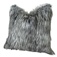 thumbnail image 1 of Plutus Siberian Faux Husky Handmade Throw Pillow, (12" x 25"), 1 of 2