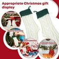 thumbnail image 3 of Beaquicy Christmas Stockings Decoration Christmas Tree, 18 inches Large Sock Christmas Gift, 4 Packs, 3 of 8