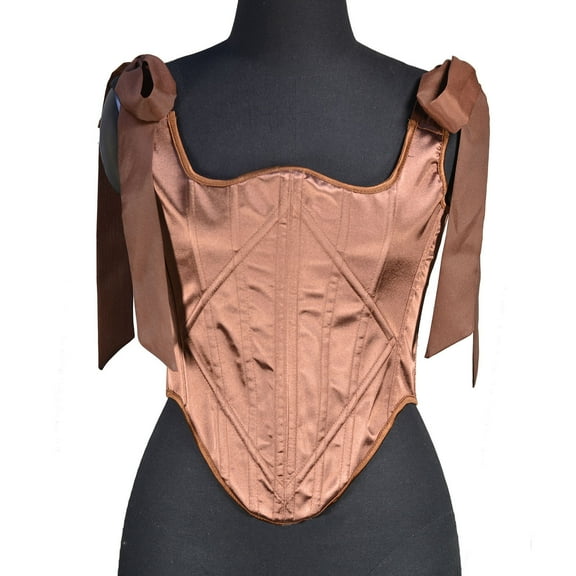 Aboser Womens Bustier Tops Lace Up Corset Solid Adjustable Strap Waist Cincher Sleeveless Boned Bodyshaper Party Clubwear