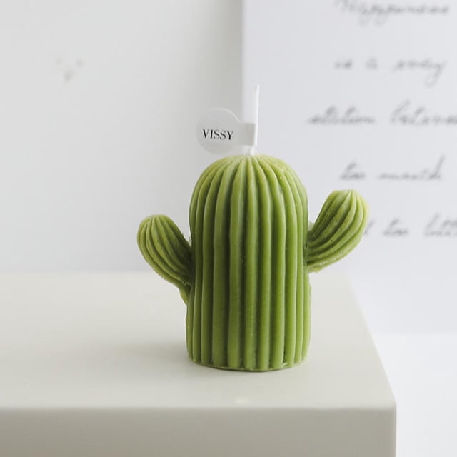 Vela de aromaterapia Macarena Cactus Aceite Esencial de Cera Decoración Nórdica