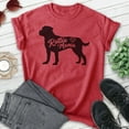 thumbnail image 2 of Rottie Mama T-shirt, Unisex Women's Shirt, Rottweiler Owner, Best Dog Mama Gift, Heather Red, XX-Large, 2 of 6