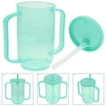 thumbnail image 4 of Taza de agua para pacientes discapacitados, taza irrompible para beber, taza para prevenir asfixia para personas mayores, 4 of 6