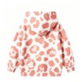 thumbnail image 7 of Abcomgle Girls Leopard Print Zip Up Hoodie 7-16 Fleece Full-Zip School Jacket for Girls Cute Teen Girls Sweatshirt Trendy Fall Hooded Hoodies for Teen Girls with Pockets, 7 of 7