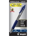thumbnail image 2 of Pilot , Stylos à Bille Roulante Gel G2 Premium, Pointe Fine 0,7 mm, Bleu Marine, Lot de 12, 2 of 4