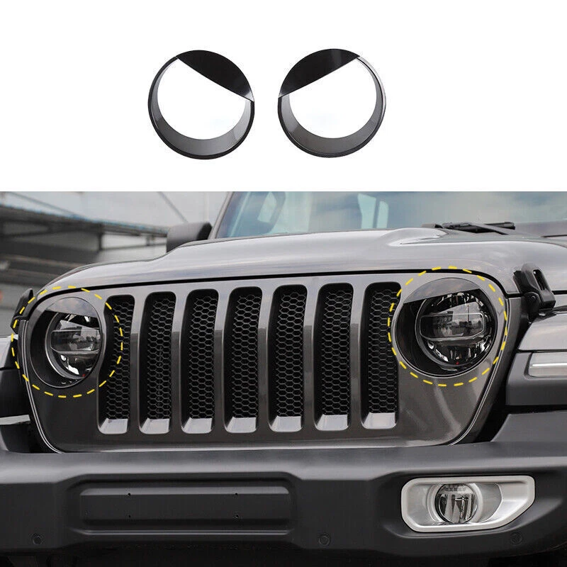 Aazon.co: ABS Bezels Front Light Headlight Cover Angry Bird Style