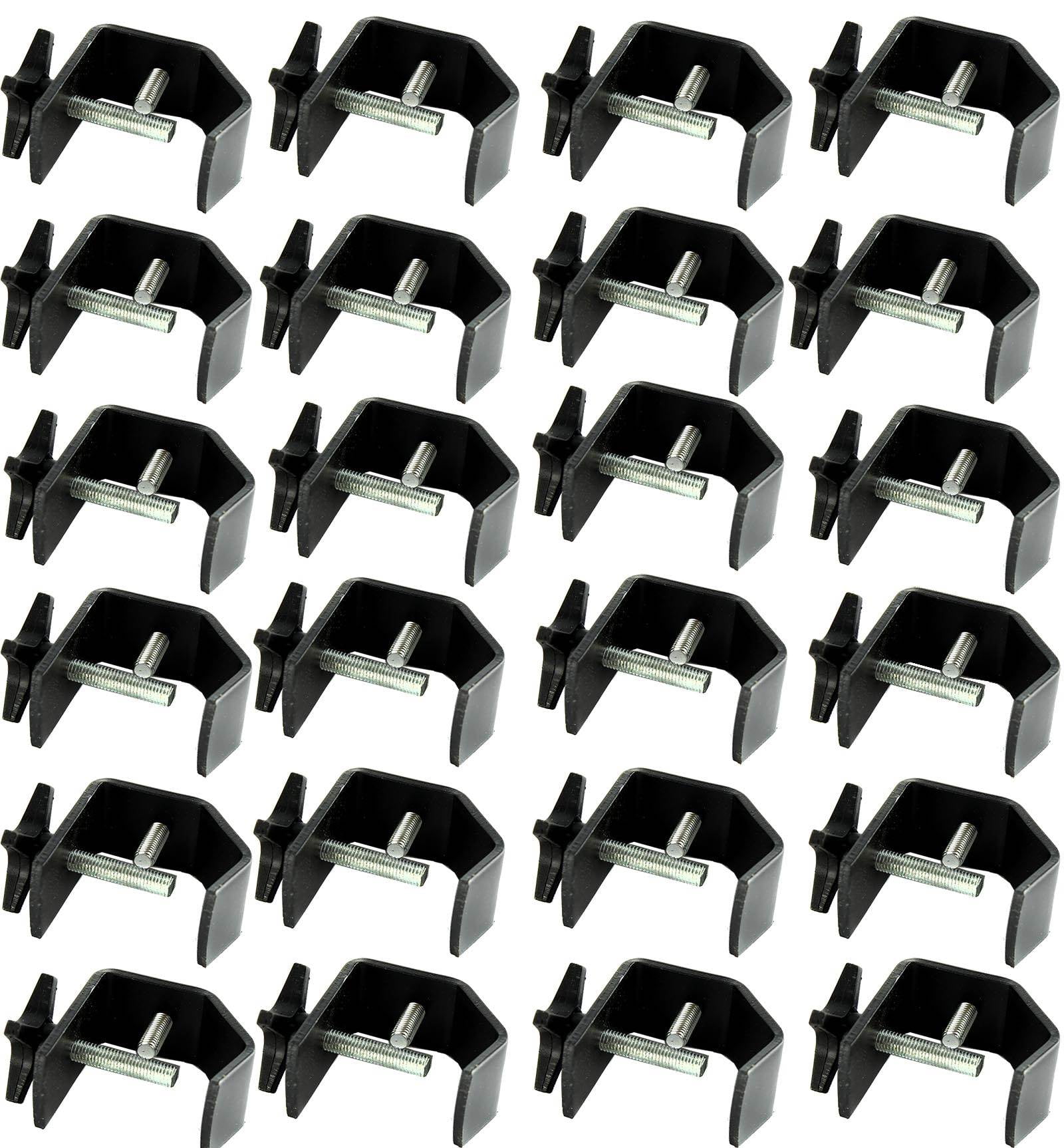 8 CHAUVET CLP-02 Medium Duty C-Clamps DJ Truss Light Mounting 55 lb Capacity 8 CHAUVET CLP-02 Medium Duty C-Clamps DJ Truss Light Mounting 55 lb Capacity