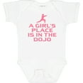 thumbnail image 3 of Inktastic Girls Cute Karate Martial Arts Girls Baby Bodysuit, 3 of 5