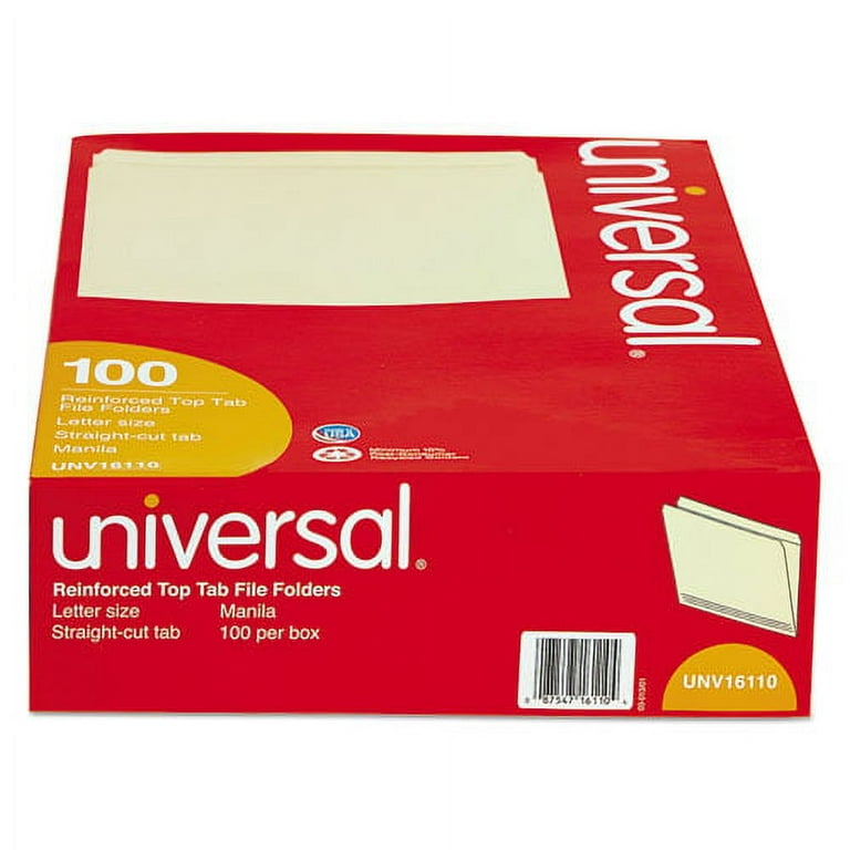 Top Tab File Folders, Straight Tabs, Letter Size, 0.75 Top Tab File Folders, Straight Tabs, Letter Size, 0.75