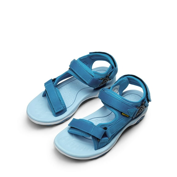 DREAM PAIRS Women's Summer Sport Casual Water Sandals Outdoor Hiking Sandals with Adjustable Hook and Loop Straps