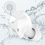 Single Bluetooth Wireless Earbud, Invisible in-Ear Wireless Earbud 15Hrs+ Playtime Super Long Battery Life, Mini Bluetooth Headset Hands-Free Car Headphone for iOS Android Smart Phones