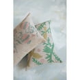 thumbnail image 3 of Creative Co-Op Cotton Chambray Lumbar Pillow with Bird Embroidery, 3 of 6
