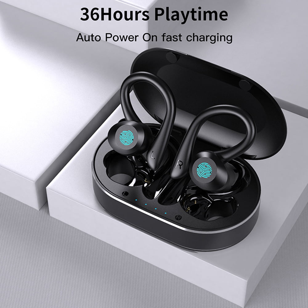 Noise Cancelling Bluetooth Headphones HolyHigh Active Noise Cancelling Wireless Over Ear Headphones with Hi-Fi Sound 20-Hour Playtime Microphone 3.5mm Audio Cable for TV/PC/Cell Phone