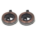 2PCS Drill Press Springs Quill Feed Return Coil Spring 0.8x10 Double