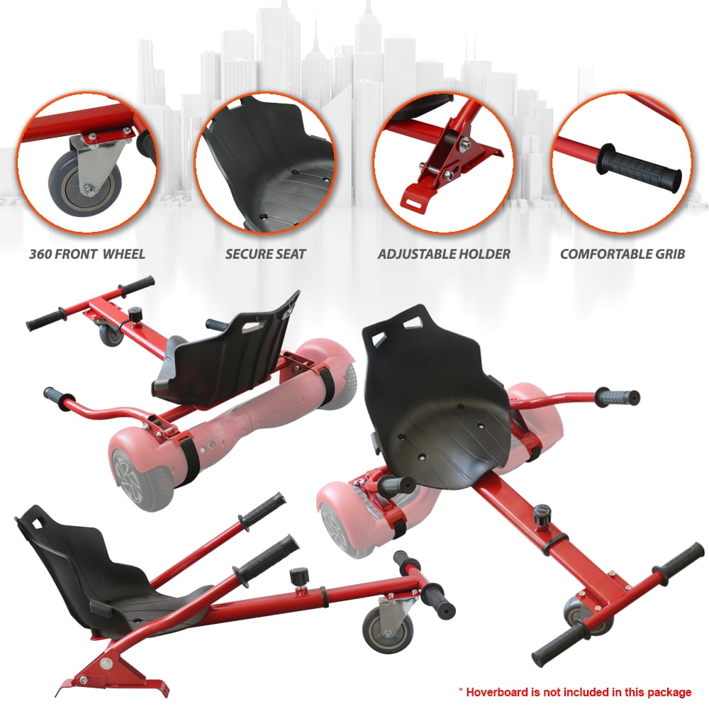 BornTech Adjustable HoverKart Go Cart HoverCart Hover Cart Seat For Hoverboard Electric self-stabilizing Scooter