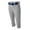 GRAY/NAVY, variant on A4 NW6188 Womens Softball Pant with Piping - Grey/Scarlet - L