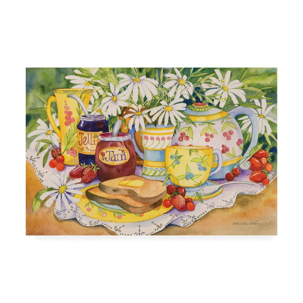 Trademark Fine Art 'Jam and Jelly' Canvas Art by Kathleen Parr McKenna ...