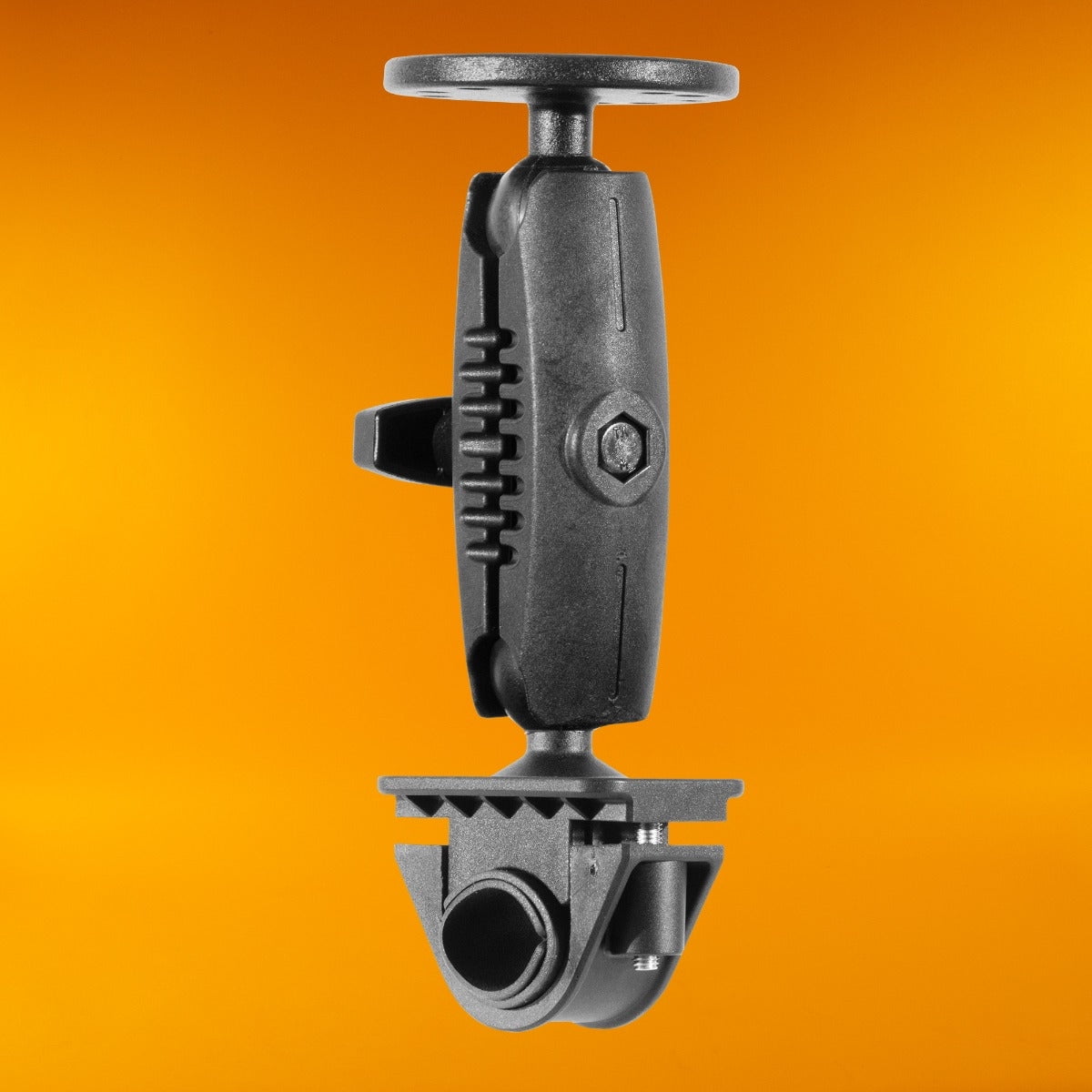 iBOLT AMPS Bizmount Heavy Duty Handlebar/Post/Pole/Rail Mount for Water Sports, Kayaking, Fishing, Boating Etc. - for Fish Finders Using The 3-Hole Pattern