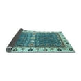 thumbnail image 2 of Ahgly Company Indoor Rectangle Oriental Light Blue Traditional Area Rugs, 8' x 10', 2 of 4