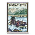 thumbnail image 2 of Arkansas River, Colorado, River Rafting, Lantern Press, Premium Playing Cards, 52 Card Deck with Jokers, USA Made, 2 of 4