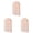 Pink 24x49 inch, variant on 1-3PC Suit Bags Hanging Garment Bags with Window for Coats Jackets Dresses Closet Organizer Space Saving Storage Solution for Travel Packing Non Woven