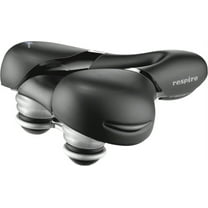 Selle Royal Respiro Saddle -Steel, Black, Relaxed