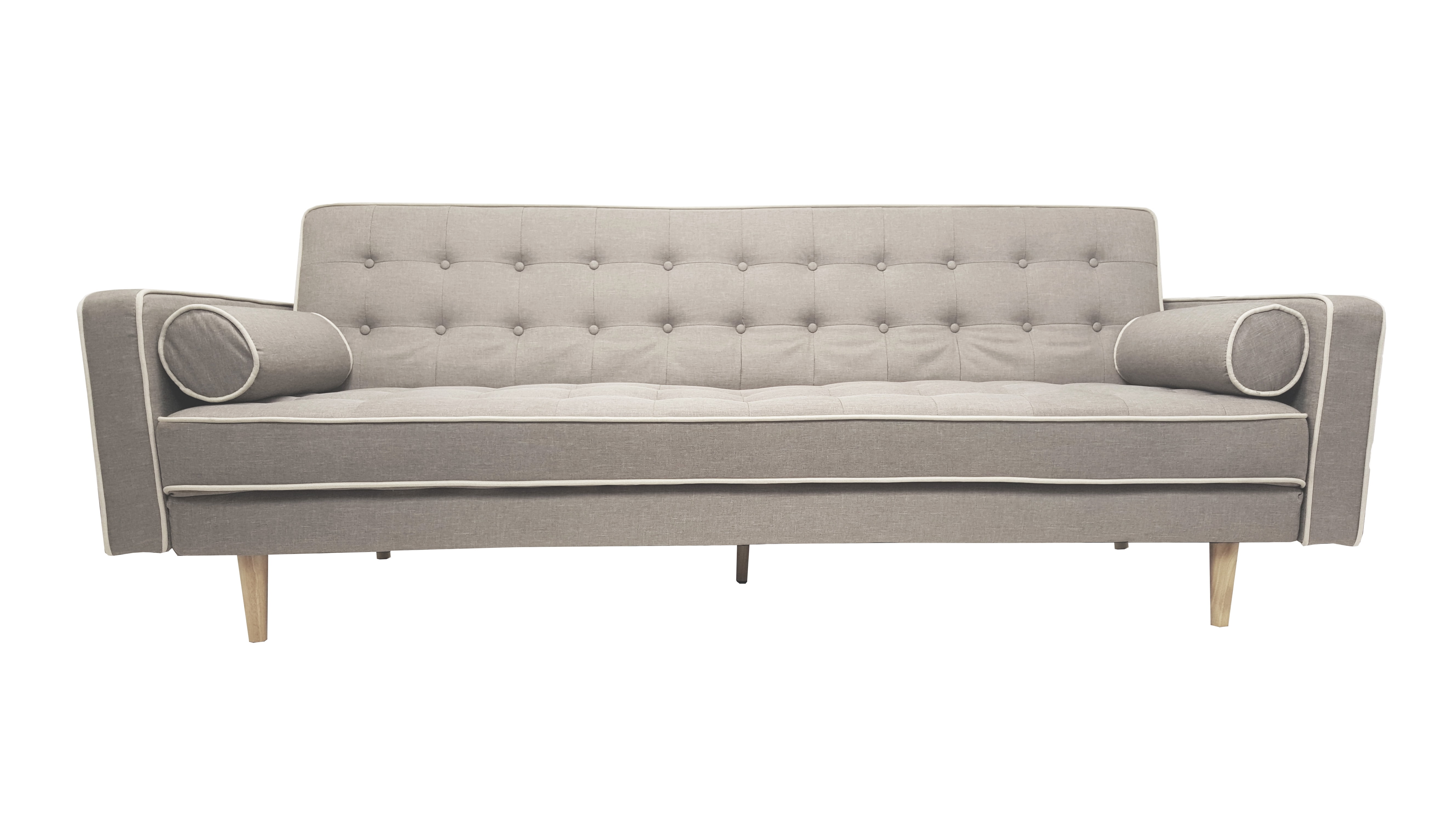 MidCentury Modern 2 Tone Sleeper Futon Sofa