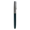 thumbnail image 2 of 616 Stylo Plume à Capuche Plume Argentée Baril Vert Petit Vintage, 2 of 5