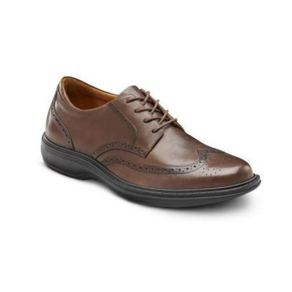 Dr. Comfort Wing Mens Therapeutic Diabetic Extra Depth Dress Shoe Leather Lace