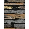thumbnail image 2 of Addison Rugs Chantille Indoor/Outdoor Transitional Stripes Black Washable Rectangle Rug, 10' x 14', 2 of 6