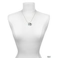 thumbnail image 2 of Delight Jewelry Silver-tone Lime Green & Hot Blue Butterfly Locket - Silvertone Senior Class of 2026 Dome Necklace, 18", 2 of 5