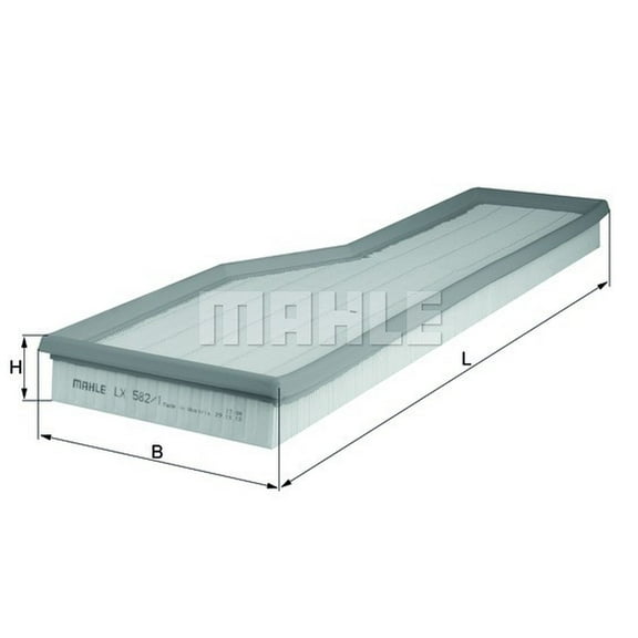 MAHLE LX 582/1 Air Filter Fits select: 1999-2004,2006 PORSCHE 911