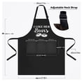 thumbnail image 3 of Couple's And Fouling Kitchen Garden Barbecue Printed Apron, 3 of 6