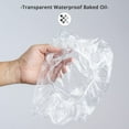 thumbnail image 6 of 100 Disposable Clear Mop Mob Caps Clipped Hair Head Cover Shower Cap Plastic for Beauty Salon,Food Service,Hospitals,Laboratories,Manufacturing or Spray Tanning Emlimny, 6 of 7