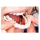 thumbnail image 1 of Dientes falsos, dentadura postiza, carillas temporales a presión, cubren los dientes imperfectos, arreglan una sonrisa segura, dientes falsos temporales, 1 of 5