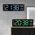 thumbnail image 5 of 2025 Latest Model Digital LED alarm clock with temperature, day of the week, 5 of 5