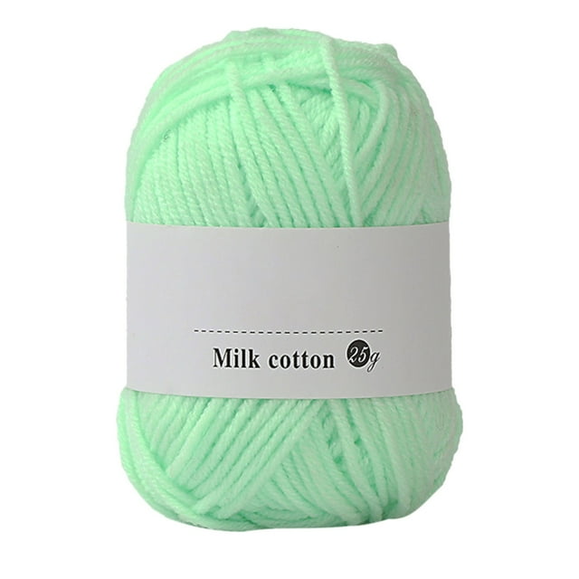Colorful Hand Knitting 25g Knitting Crochet Milk Soft Baby Cotton Wool Yarn