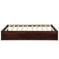 thumbnail image 4 of Twin Bed with Storage Platform Bed with 3 Drawers Captain Bed Frame, 4 of 7