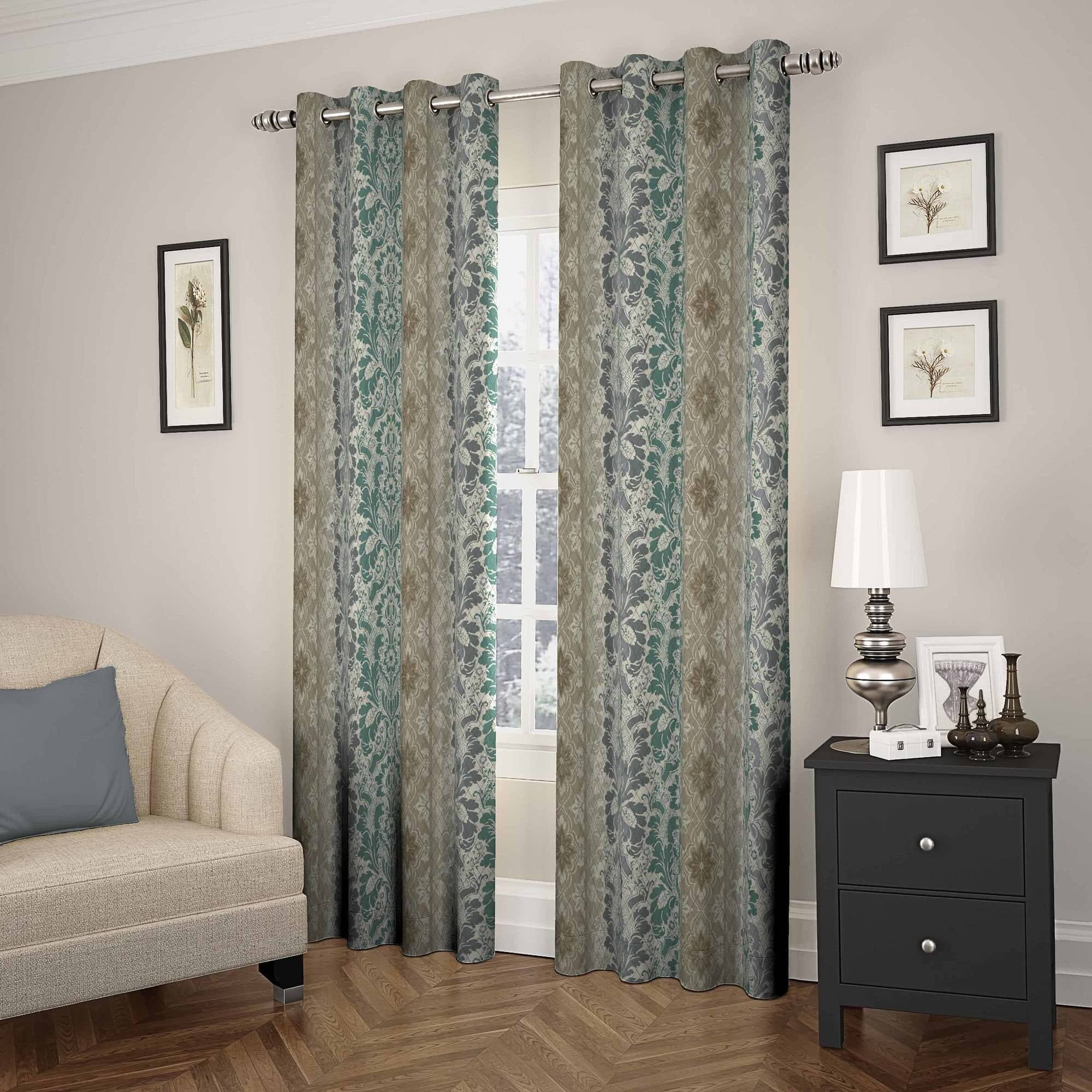 Eclipse Shayla Room Darkening Window Curtain Panel Com