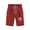 Red, variant on TBWNWG Girls Casual Elastic Waist Shorts with Pockets Comfy Lightweight Solid Summer Wear,Sizes 9-10 Years
