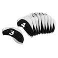 thumbnail image 6 of 10pcs/pack Golf Club head Wedge Iron Cover Covers Protective Set Durable -, 6 of 8