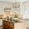 thumbnail image 2 of Marco 5 Light Chandelier in White Gold with Clear Glass, 2 of 11