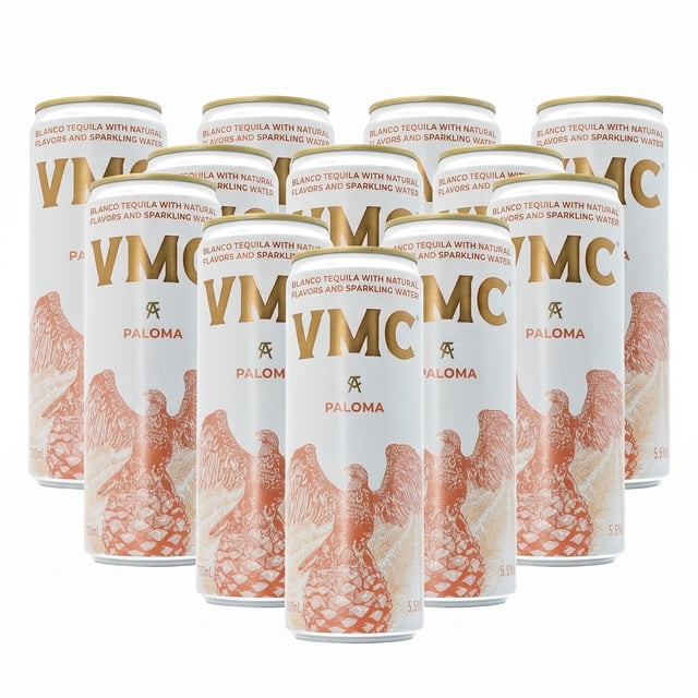 12 Pack Bebida Alcohólica Preparada VMC Paloma 355 Ml VMC Bebida Alcohólica Preparada