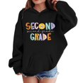 thumbnail image 4 of Mercatoo Girls Boys School Season Graphic Cute Fashion Oversized Aesthetic Sweatshirts Kids Summer Hooded Top 𝗕ack to School Shirt, 4 of 7