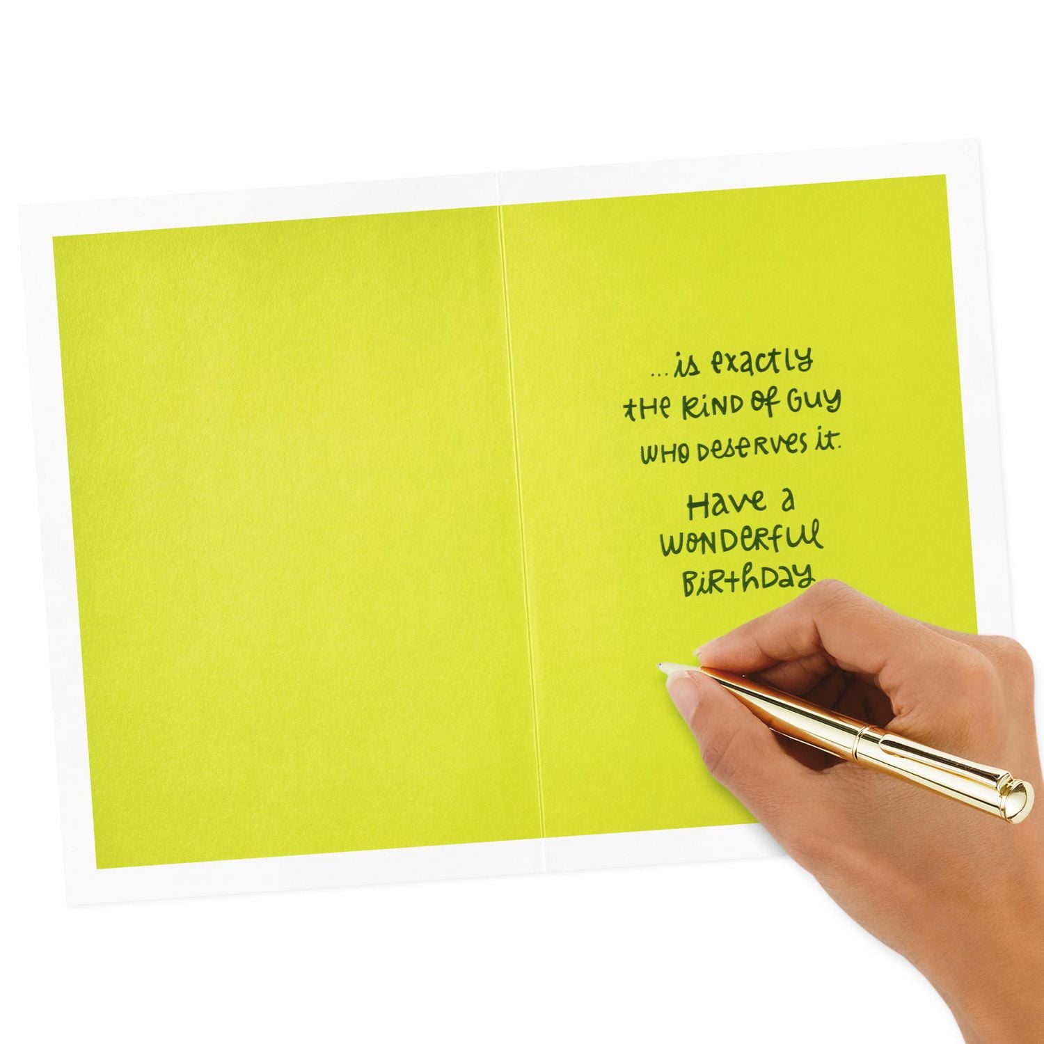 Carte de fête Hallmark pour lui