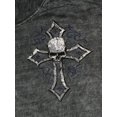 thumbnail image 6 of Xtreme Couture By Affliction Unisex Oversized Boxy Pullover Hoodie Stone Ranger, 6 of 6