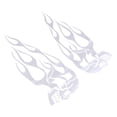 thumbnail image 3 of Black 34.2 x 12.8cm Flame Decals Stickers Gas Tank Motorcycle Custom, 3 of 8