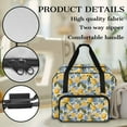 thumbnail image 5 of ZIATUBLE Lemon Carrying Travel Storage Washable Sewing Machine Organizer and Storage Dustproof Carry Case with Storage Pockets and Handles Compatible with Most Standard Sewing Machines, 5 of 7